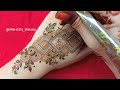 Simple Intricate Mehndi Design || Meher's Henna