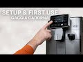 How To: Initial Setup & First Use of Gaggia Cadorna Espresso Machines