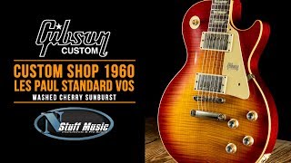 Gibson 1960 Les Paul Standard Reissue VOS - Washed Cherry Sunburst