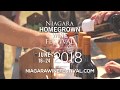 Niagara Homegrown Wine Festival 2018