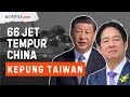 Rekor! China Kepung Taiwan dengan 66 Jet Tempur