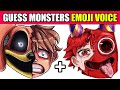 Guess Monsters by Eyes & Voice & Emoji || Zoonomaly+Poppy Playtime + Garten Of Banban 7🤠Jumbo Josh