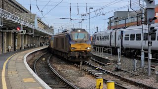 Trains at Hartlepool & Newcastle October 2024