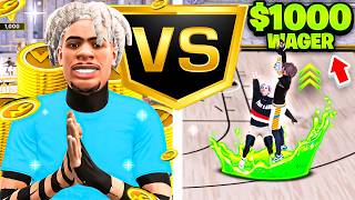 I WAGERED My EX Teammate in NBA 2K25 ($1000 WAGER)