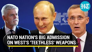 NATO Nation admits West's weapons not helping Ukraine counter Russia's war | Watch