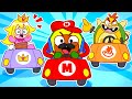 Lost in Mario's World 🎮 Pit & Penny's Exciting Journey to Rescue Princess Peach 🍑🥑