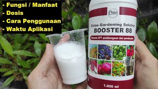 Review of Booster 88 Fertilizer / Fruit Booster | Function, Dosage, How to Use Booster 88 Hormone