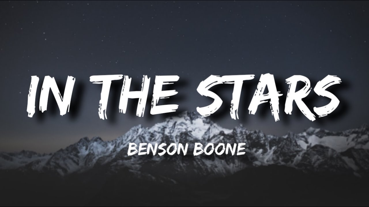 Benson Boone - In The Stars (Lyrics) - YouTube