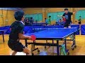 【炸裂】スマッシュマンVSぐっちぃ【卓球知恵袋】Table Tennis