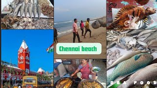 Marina Beach Chennai || Tamilnadu||India |sea food