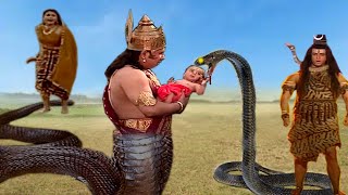 शिव पारवती के पहले पुत्र को शिव के नाग ने क्यों निगला @laxaminarayan-japtapvratt7537