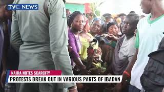 Naira Swap: Protests Break Out In Various Parts Of Ibadan