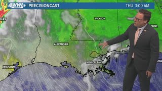 New Orleans weather: Clearing overnight, more sun Tuesday