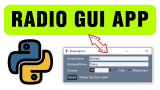 Radio Element With Python PySimpleGUI - Tutorial 8