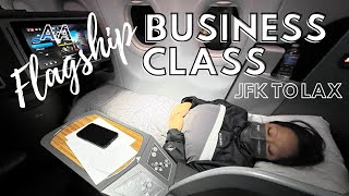 AA Flagship Business Class A321T | JFK to LAX