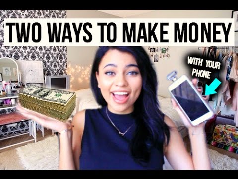 2 WAYS TO MAKE MONEY WITH YOUR PHONE ! 2 WAYS TO MAKE MONEY WITH YOUR PHONE !