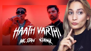 Reaction to “Haath Varthi” by Mc Stan and KSHMR