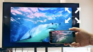 [2024] How to get a full screen by 1001 TVs screen mirroring app?