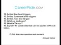 PL SQL interview questions and answers
