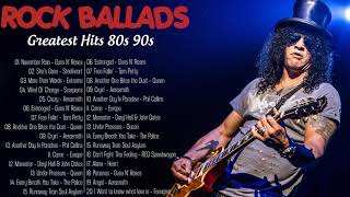 Best Rock Ballads 80s, 90s - GNR, Scorpions, Led Zeppelin, Bon Jovi, U2, Aerosmith