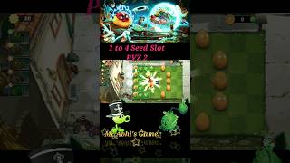 Red Bottle Win My Plants Vs Zombies Gameplay and one seed slot challenge part 1 #shots #shorts