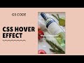 Css Hover Effects - Pure Css Tutorial - How Create Text CSS hover effects | GS CODE