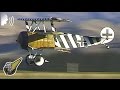 Five WW1 Fokker Dr.1 Triplane Fighters - Rebuilt