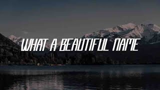 What A Beautiful Name (Lyric) - Brooke, Un Corazón, Chris Tomlin