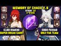 E1 Himeko Super Break & E0 Feixiao Carry (3 Stars) Memory Of Chaos 12 Honkai Star Rail 2.6