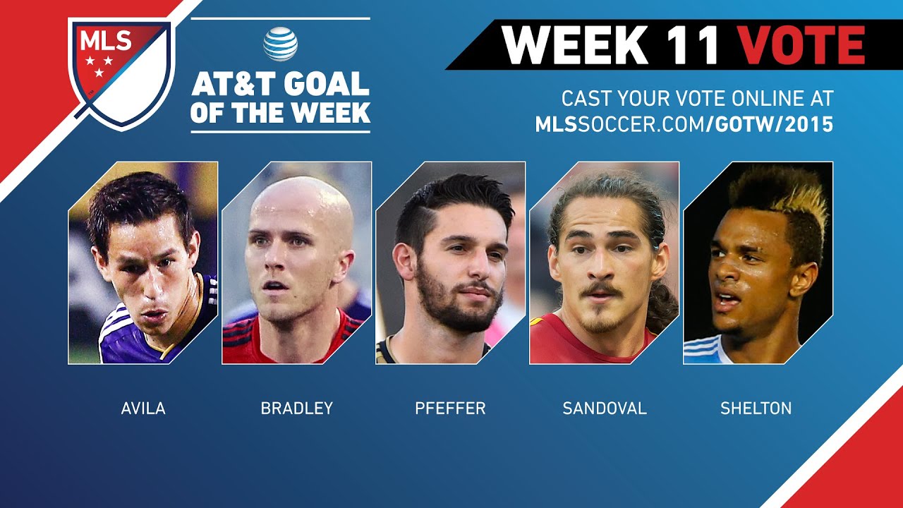 Top 5 MLS Goals | AT&T Goal Of The Week (Wk 11) - YouTube