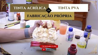 Qual é a melhor tinta para pintar imagens na Arte Sacra? Com Pedro Freitas