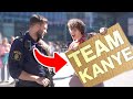 Kanye Fan Pranking Taylor Swift Fans