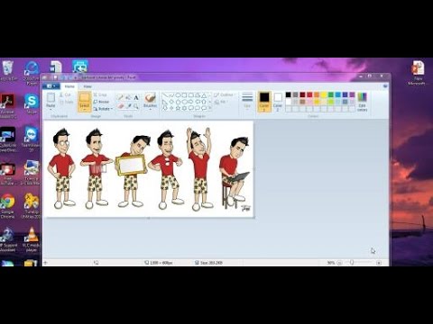 How to remove background of any image on MS Paint Windows 7 2015 How to remove background of any image on MS Paint Windows 7 2015