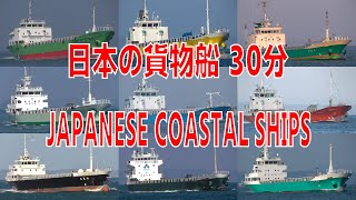 日本の貨物船コレクション 60隻 30分 - JAPANESE COASTAL SHIPS 60ships  -  2019 - Shipspotting Japan