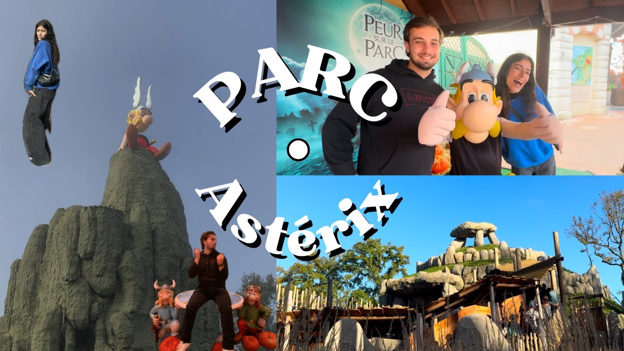 Vlog Parc Astérix Youtube