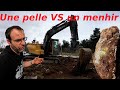 Aménagement d'une parcelle à la pelle, avec un rocher de 15 TONNES... N°210