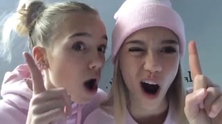 The Best Lisa and Lena VS Amber and Misha Musically (Musical.ly) 2016