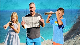 Treasure Hunt Adventure | We Found A Real Pirate Treasure Map!!!