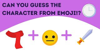 GUESS the Anime Character from EMOJI // ATTACK ON TITAN