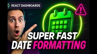 You Won’t Believe How Fast Date Formatting Can Be in React Dashboards! (No Extra Libraries)