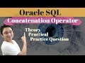Tutorial#23 Learn How to combine two or more  column/String using Concatenation Operator