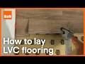 How to lay luxury click vinyl flooring | DIY