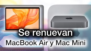 Apple renueva el MacBook Air y el Mac Mini