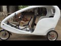 ZZMERCK Electric Taxi  Bike Rickshaw Detail Show