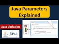 Java Parameters Explained | Java Tutorial