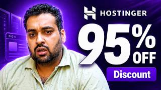 Get Hostinger 95% Discount Coupon Code + Free Domain [2026]