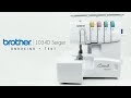 Brother 1034D 3/4 Thread Serger Unboxing + Test