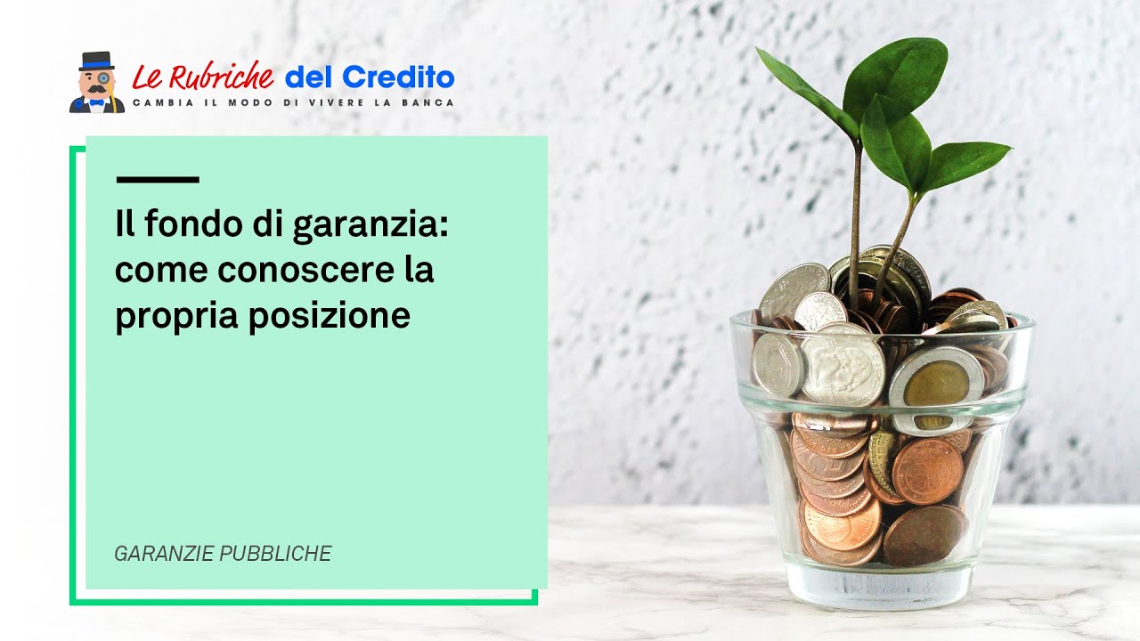 Il Fondo Di Garanzia: Come Conoscere La Propria Posizione - YouTube