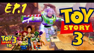 Toy Story 3-Jogando com o astronauta Buzz Lightyear _Arkimestre