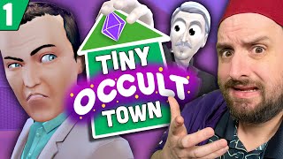 Starting The Sims 4 TINY OCCULT TOWN Challenge 🧛🏻 Part 01